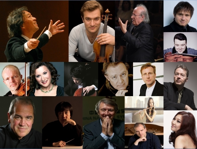 Images for the 2014 SPO season.   Seoul Philharmonic Orchestra