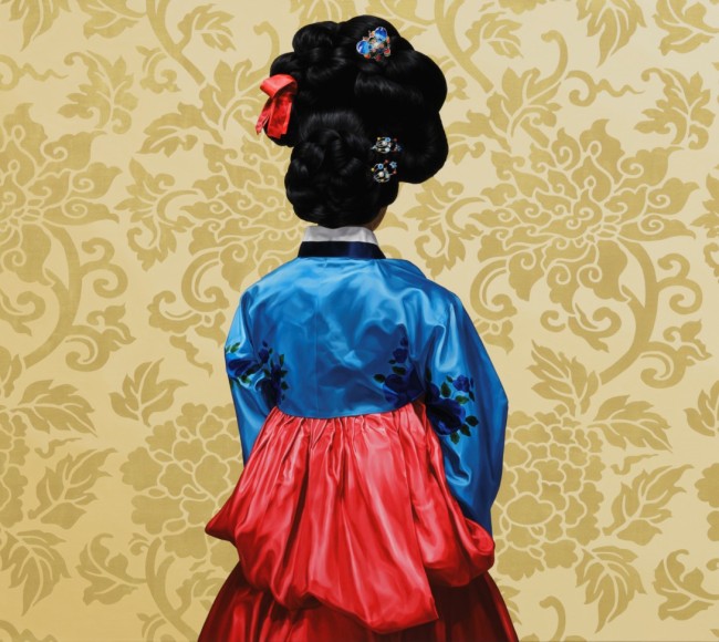 정명조 ‘THe Paradox of Beauty #13-2’. 유화. 2013
