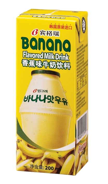 ‘바나나맛우유’는 2004년 미국에 수출한 걸 시작으로 캐나다, 중국, 필리핀 등 10여개에서 판매가 크게 늘었다. 중국 수출은 2008년부터 했다. 초창기 단지 모양으로 소량 수출하던 걸 유통기한을 늘려 멸균팩 포장으로 바꿨다. 젊은층이 많이 찾는다.