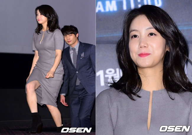 김옥빈(영화배우/오케이펑크)
배우 김옥빈이 영화 시사회에서 후덕해보이는 사진에 대해 해명했다.
　