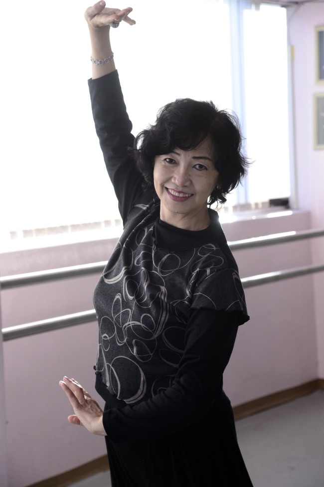 Koh Young-hee, a North Korean defector and former solo dancer at a Pyongyang-based troupe in North Korea, poses for a photo prior to an interview with The Korea Herald in Sanggye-dong, Seoul, Wednesday.    Park Hae-mook/The Korea Herald