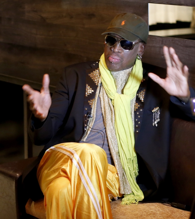 Dennis Rodman.   AP-Yonhap News