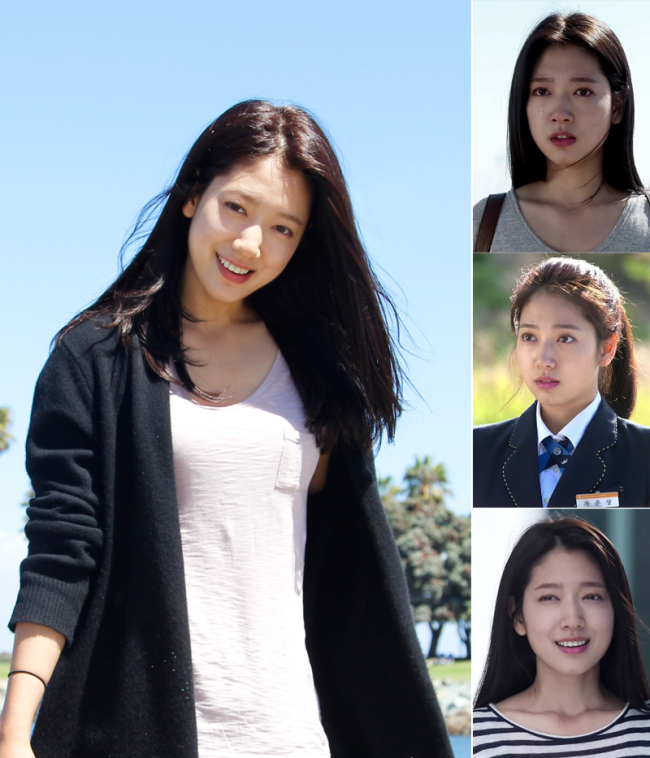 박신혜(탤런트/영화배우)
SBS 수목극 ‘상속자들’의 여주인공 박신혜〈사진〉가 참 예쁘다. 여고생복을 입은 박신혜가 귀엽고 청순한 매력을 잘 드러내고 있다. 대학을 휴학하지 않고 계속 다녔으면 벌써 졸업했을 나이지만 여고생복이 꽤 잘 어울린다.