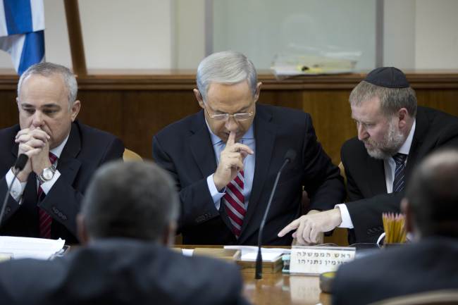 Israeli Prime Minister Benjamin Netanyahu.    AFP-Yonhap News