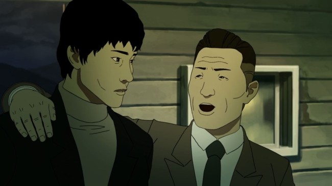 A scene from “The Fake.”   NEW