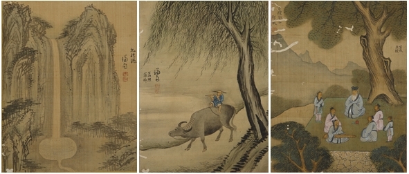 Paintings from “Album of Jeong Seon”