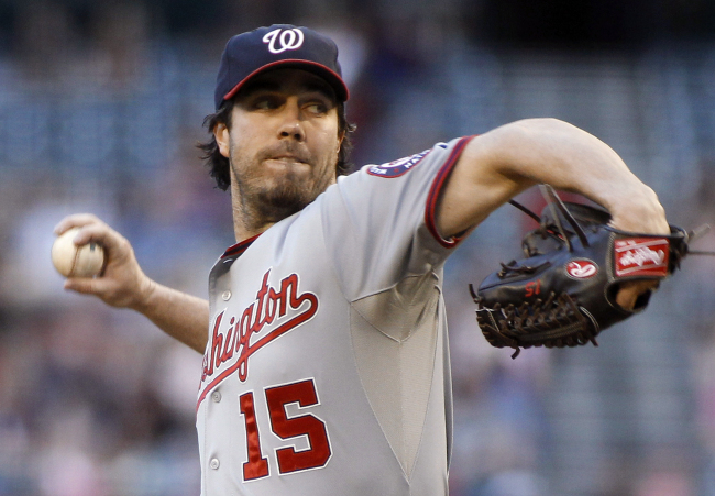댄하렌(DanHaren/야구선수/LA에인절스투수)
Right-hander Dan Haren   AP-Yonhap News