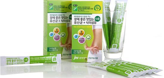 JW중외제약(대표 이경하)은 배변활동에 도움을 주는 건강기능식품 ‘장에 좋은 맛있는 10종 유산균+식이섬유’를 출시하고 마케팅 활동에 돌입했다고 26일 밝혔다.