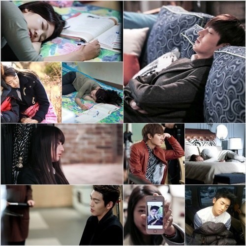 박신혜(위쪽좌부터/탤런트/영화배우),이민호(탤런트/영화배우),김우빈(김현중/모델/탤런트),김지원(탤런트/영화배우),박형식(가수/ZE:A/제아파이브)
드라마 ‘상속자들’ 출연 배우들의 쪽잠 사진이 공개됐다.
