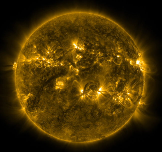 An image of the Sun taken recently by the Solar Dynamics Observatory’s Atmospheric Imaging Assembly   UPI-Yonhap News