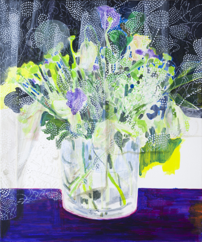 정경심‘Humidity’, 캔버스에 아크릴, 60×50㎝. 2013 [사진제공=옵시스아트]
