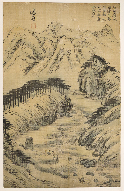 “Gyesangahoedo,” by Gyeom Jae Jeong Seon.   Seoul Auction