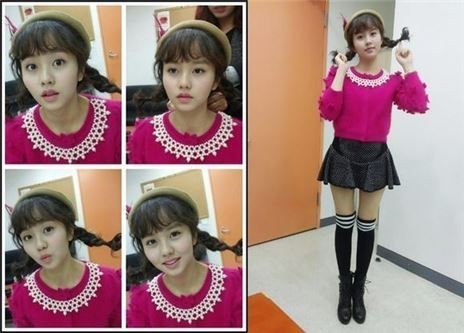 김소현(탤런트/영화배우)
배우 김소현이 양갈래 머리로 깜찍한 매력을 발산했다.