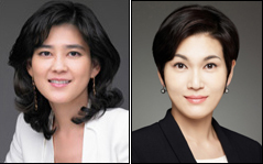 이부진(좌부터/기업인/호텔신라대표이사사장/삼성에버랜드경영전략담당사장/삼성물산상사부문고문),이서현(기업인/삼성에버랜드패션부문경영기획담당사장/제일기획경영전략부문장/미국패션디자이너협회위원)
삼성그룹이 2일 이건희 회장의 둘째 딸인 이서현(사진 오른쪽) 제일모직 부사장을 삼성에버랜드 패션부문 사장으로 승진시키면서 첫째인 이부진(사진 왼쪽) 호텔신라 사장과 함께 같은 회사에 사장으로 적을 두게 됐다.