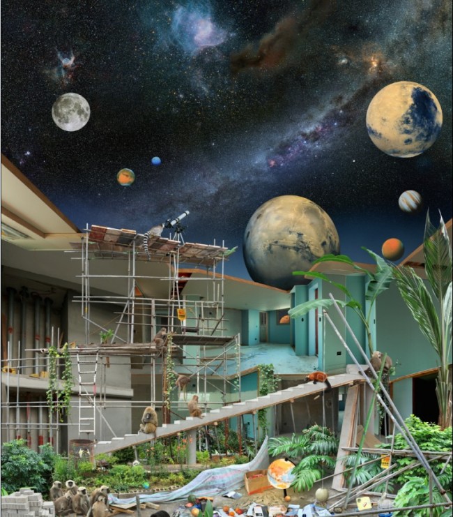 원성원 작‘ 장남의 별, 아파트’. C-print, 180×144.5cm, 2013.
[사진제공=갤러리 인]