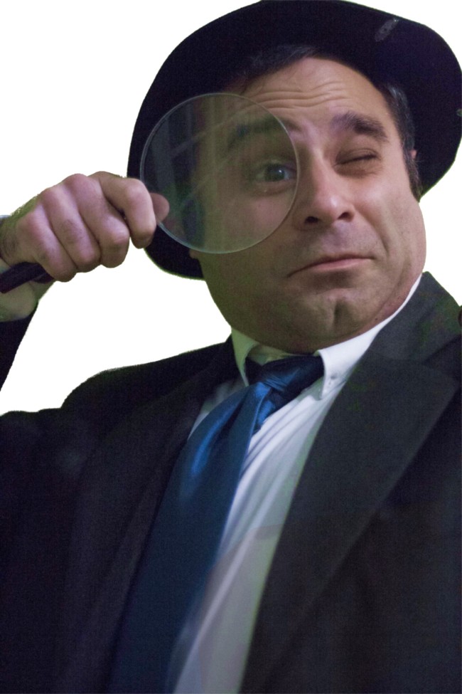 Promotional image for “The Real Inspector Hound”