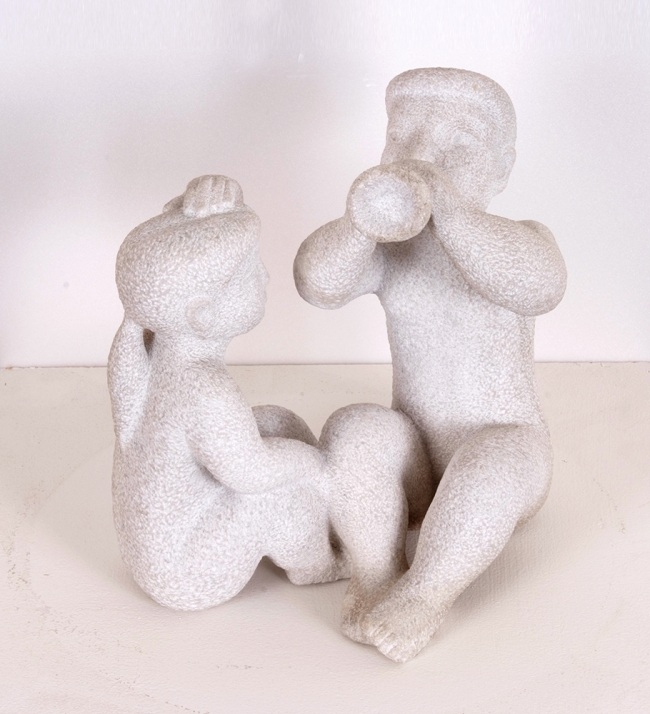 전뢰진 ‘무제’, 대리석, 29×21.5×31(h)㎝. 시작가 600만원 [사진제공=헤럴드 아트데이]