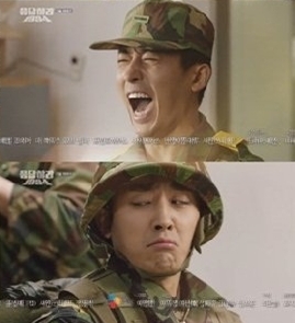 손호준(영화배우/탤런트)
지난 11월 30일 방송된 tvN 금토드라마 ‘응답하라 1994’(극본 이우정 연출 신원호) 13화에서는 극중 해태(손호준 분)가 고향 동방위의 실수로 입영연기의 기회 없이 갑작스럽게 군에 입대하는 모습이 그려졌다.