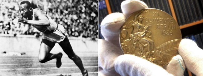 제시오언스(JesseOwens/육상선수)
LAGUNA NIGUEL, California (AP) ― One of the four Olympic gold medals won by track and field star Jesse Owens at the 1936 Berlin Games is up for sale in an online auction that runs through Dec. 7.