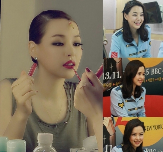 이하늬(탤런트/미스코리아)
배우 이하늬 대기실 모습이 포착됐다.