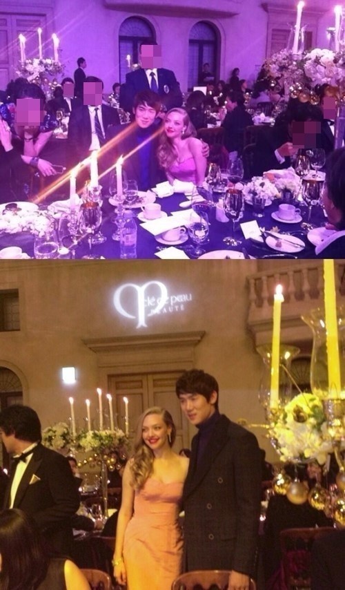 아만다사이프리드(좌부터/AmandaSeyfried/영화배우),유연석(안연석/탤런트/영화배우)
배우 유연석과 할리우드 스타 아만다 사이프리드의 다정한 모습이 포착돼 화제다.