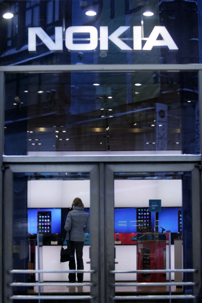 A Nokia Oyj retail store in Helsinki, Finland   Bloomberg