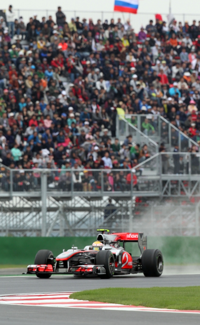 F1 Korea Grand Prix race in 2012