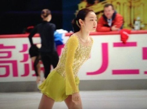김연아(스케이트선수)
6일(이하 한국시간) 오후 김연아는 크로아티아 자그레브에서 열리는 ‘골든 스핀 오브 자그레브’ 쇼트프로그램을 위해 드레스 리허설을 가졌다. 이날 김연아는 쇼트프로그램 곡인 ‘어릿광대를 보내주오(Send in the Clowns)’와 비즈가 돋보이는 노란색 긴팔 드레스를 처음으로 공개해 관심을 모았다.