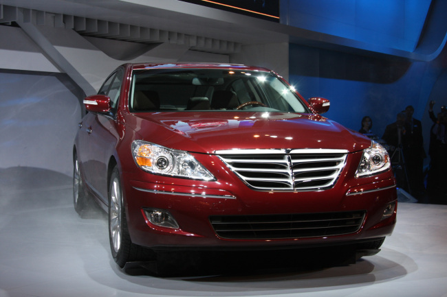 Leonardo DiCaprio’s Cabernet Red Hyundai Genesis from “Inception”