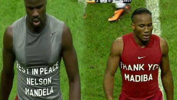 디디에드로그바(좌부터/DidierDrogba/축구선수/갈라타사라이포워드),에마뉘엘에부에(EmmanuelEboue/축구선수/갈라타사라이수비수)
터키 프로축구 갈라타사라이의 디디에 드록바(35)와 에마뉘엘 에보우에(30)가 징계를 받을 것으로 보인다. 바로 금지된 정치적 세리머니 때문이다.