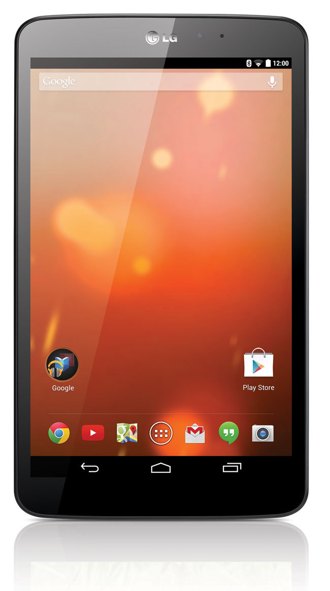 앞서 LG전자가 선보인 G 패드 8.3이 킷캣 OS로 새롭게 갈아입으며 ‘LG G Pad 8.3 구글플레이 에디션’<사진>으로 재탄생했다. 이 제품은 ‘넥서스4’, ‘넥서스5’에 이어 LG전자와 구글이 만든 세 번째 합작품이다