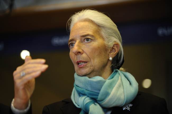 International Monetary Fund Managing Director Christine Lagarde.   AFP-Yonhap News