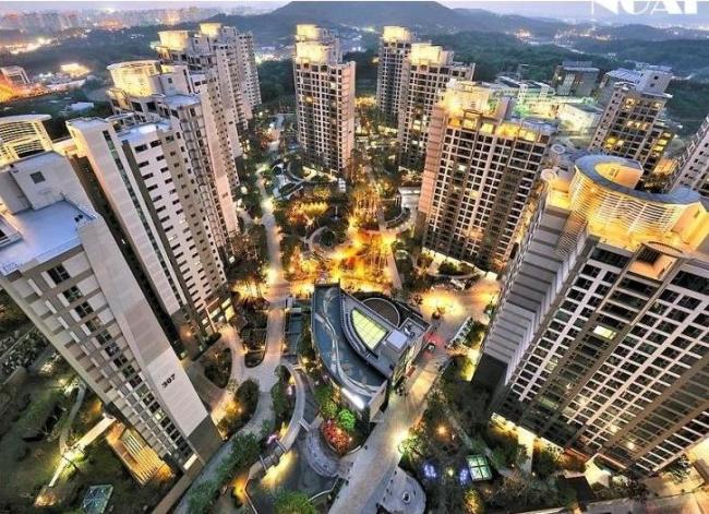 An apartment complex in Ilsan, northwest of Seoul, built by Byucksan E&C