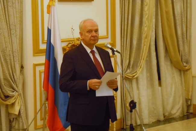 Russian Ambassador Konstantin V. Vnukov.   Russian Embassy
