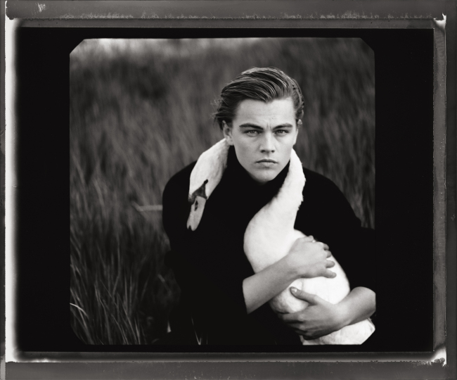 Annie Leibovitz, Leonardo DiCaprio, Tejon Ranch, Lebec, California, 1997
　ⓒ Annie Leibovitz from A Photographer’s Life 1990?2005, Courtesy of Vanity Fair