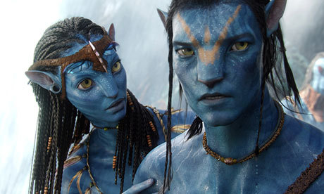 Zoe Saldana and Sam Worthington in Avatar.(20th Century Fox)