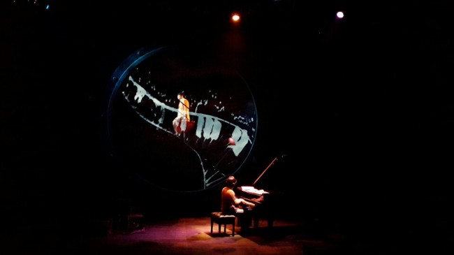 A scene from the play “Novecento.”   BOM Arts Project