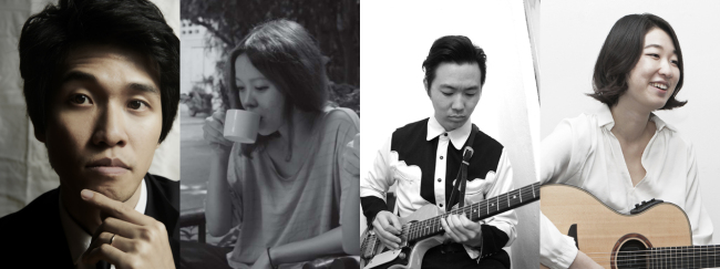 왼쪽부터 김목인, 이아립, 김태춘, 강아솔. [사진제공=일렉트릭뮤즈]
왼쪽부터 김목인, 이아립, 김태춘, 강아솔. [사진제공=일렉트릭뮤즈]