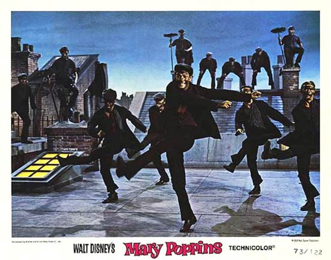 This undated handout image provided by the Library of Congress shows a scene from the movie “Mary Poppins,” one of the 25 films inducted into the National Film Registry.    AP-Yonhap News