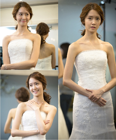 윤아(임윤아/가수/탤런트/소녀시대)
윤아 웨딩드레스’ 자태가 감탄을 자아내고 있다.