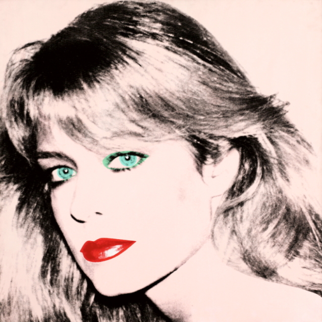 Andy Warhol’s painting of “Farrah Fawcett” (AP-Yonhap News)