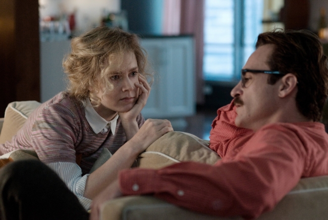 Amy Adams and Joaquin Phoenix star in “Her.” (Warner Bros./MCT)