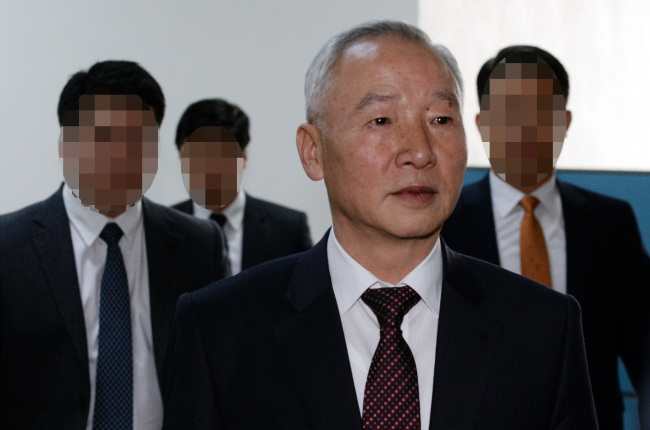 National Intelligence Service chief Nam Jae-joon.   Joint Press Corps