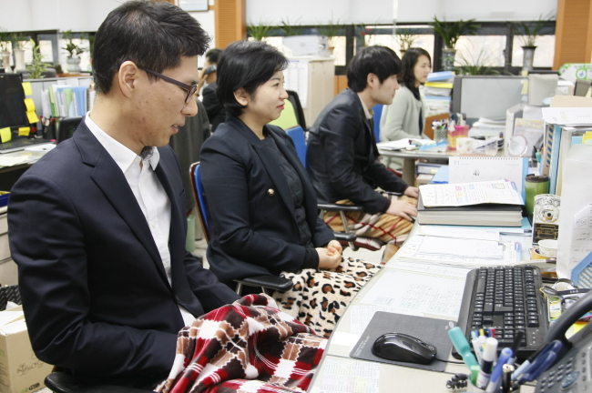 “에너지절약, 무릎담요가 효자”