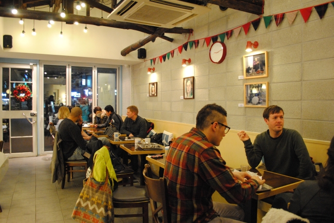 Gallery[t] in Daegu opened its first exhibition on Dec. 21.   Jess Hinshaw
