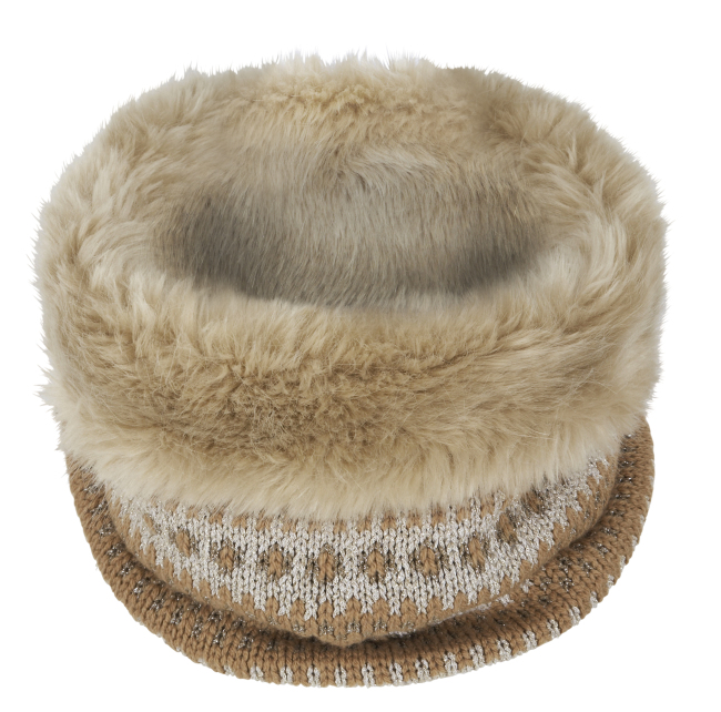 <YONHAP PHOTO-1888> This undated image provided by Banana Republic shows Banana Republic?s Fair Isle Faux-Fur Neckwarmer. From faux fur coats to ?vegan leather? accents, faux fur gifts are trending, in 2013. (AP Photo/Banana Republic)/2013-12-19 18:55:16/ <저작권자 ⓒ 1980-2013 ㈜연합뉴스. 무단 전재 재배포 금지.>
Banana Republic’s Fair Isle faux fur neck warmer.   AP-Yonhap News