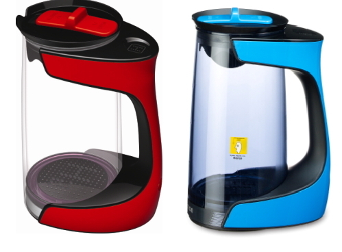 Hydraction in red and blue