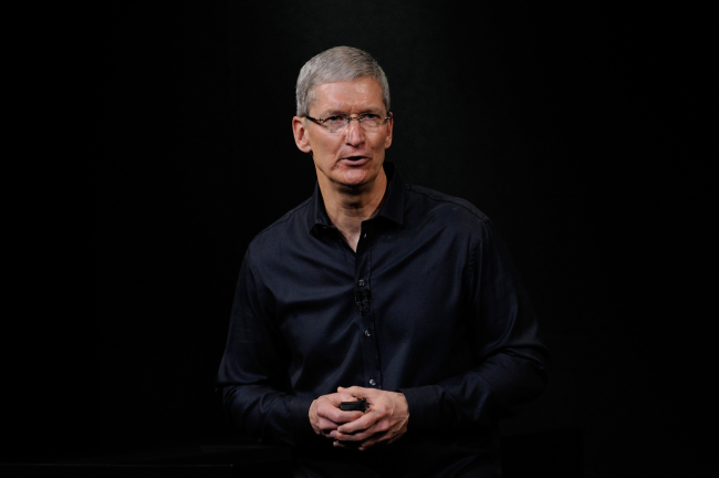 Apple CEO Timothy Cook.   Bloomberg