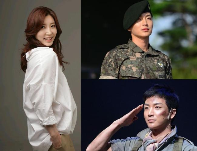 박인영(좌부터/영화배우),이특(박정수/가수/슈퍼주니어)
아이돌그룹 FT아일랜드의 이홍기를 비롯 동료 연예인들이 잇달아 SNS를 통해서 슈퍼주니어 이특의 부친·조부모상에 조의를 표하고 있다.
(사진 제공 = OSEN, 박인영 트위터) 이특의 누나이자 뮤지컬 배우 박인영(좌)과 슈퍼주니어 멤버 이특 (우, 상하)
