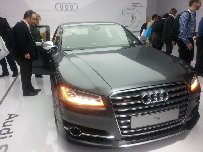 Audi S8.   Kim Young-won/The Korea Herald